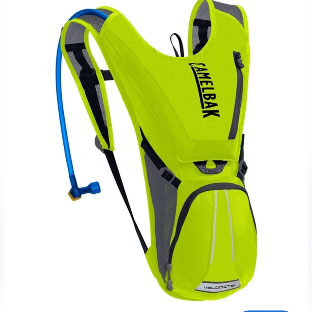 Camelbak Neon neon green Hydration Backpack 70 oz velocity bag hiking summer